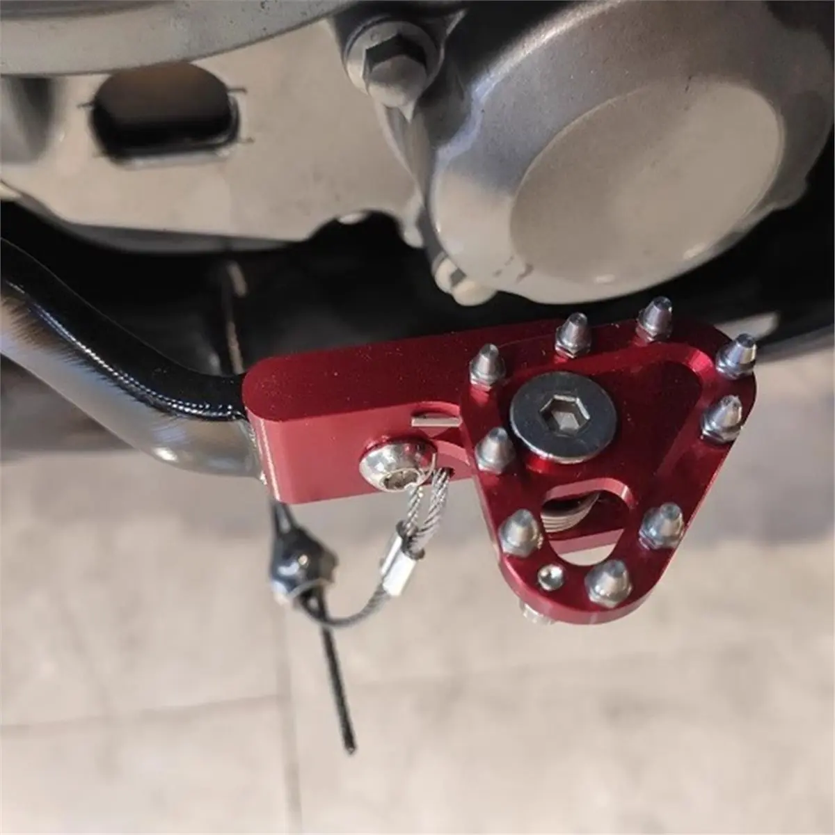 A23Z Motorcycle Foot Brake Pedal Lever Brake Lever Pedal for CRF300L Motorcycle Accessories