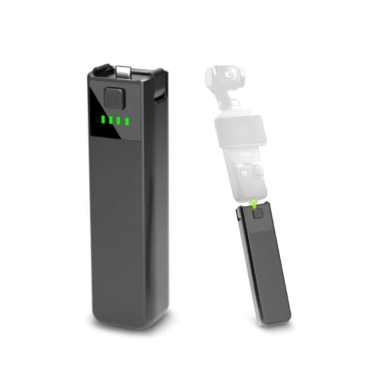 4XFC Portable Battery Handle Camera Grip Featuring 1/4Inch Thread Mount Fast And Double Device Charging Capability