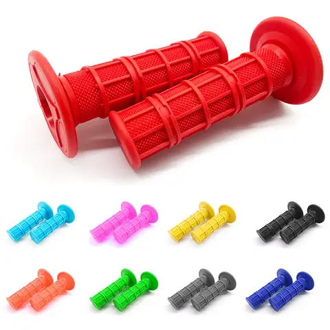 7/8인치 22mm CRF YZF KXF SXF SSR SDG BSE 범용 핸들 그립 먼지/흙 자전거 오토바이 그립 고무 장비 부품