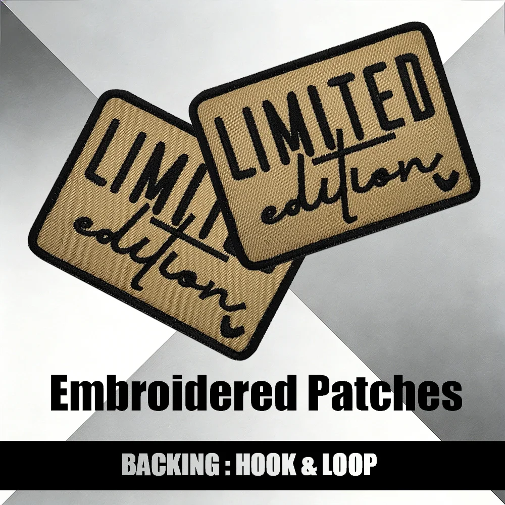 

Лимитированная серия: Ретро-тканевая нашивка с минималистичной типографией, вышитая нашивка на липучке с маленьким сердечком, коллекционный предмет