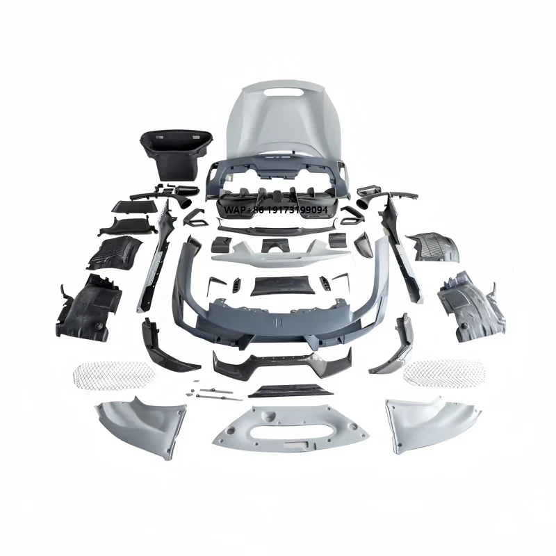 Suitable for 488GTB Upgrade and Modification Pista Model Carbon Fiber Material Large Surround Complete Body Kit