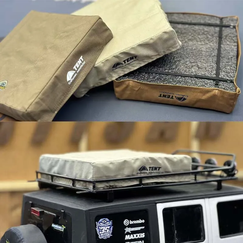 

1pcs Simulated Roof Luggage Bag for 1/10 RC Crawler Car Traxxas Rc4wd Defender AXIAL Accessories
