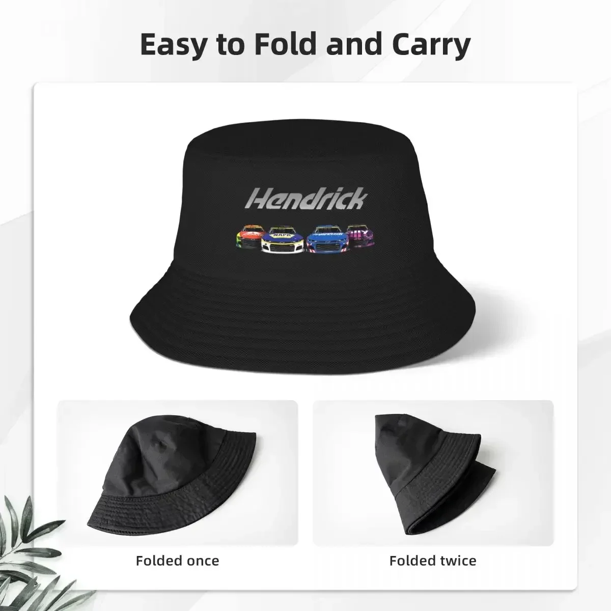 Hendrick Motorsports 2021 Playoffs Edition Bucket Hats Panama For Man Woman Bob Hats Fisherman Hats Summer Beach Fishing Caps