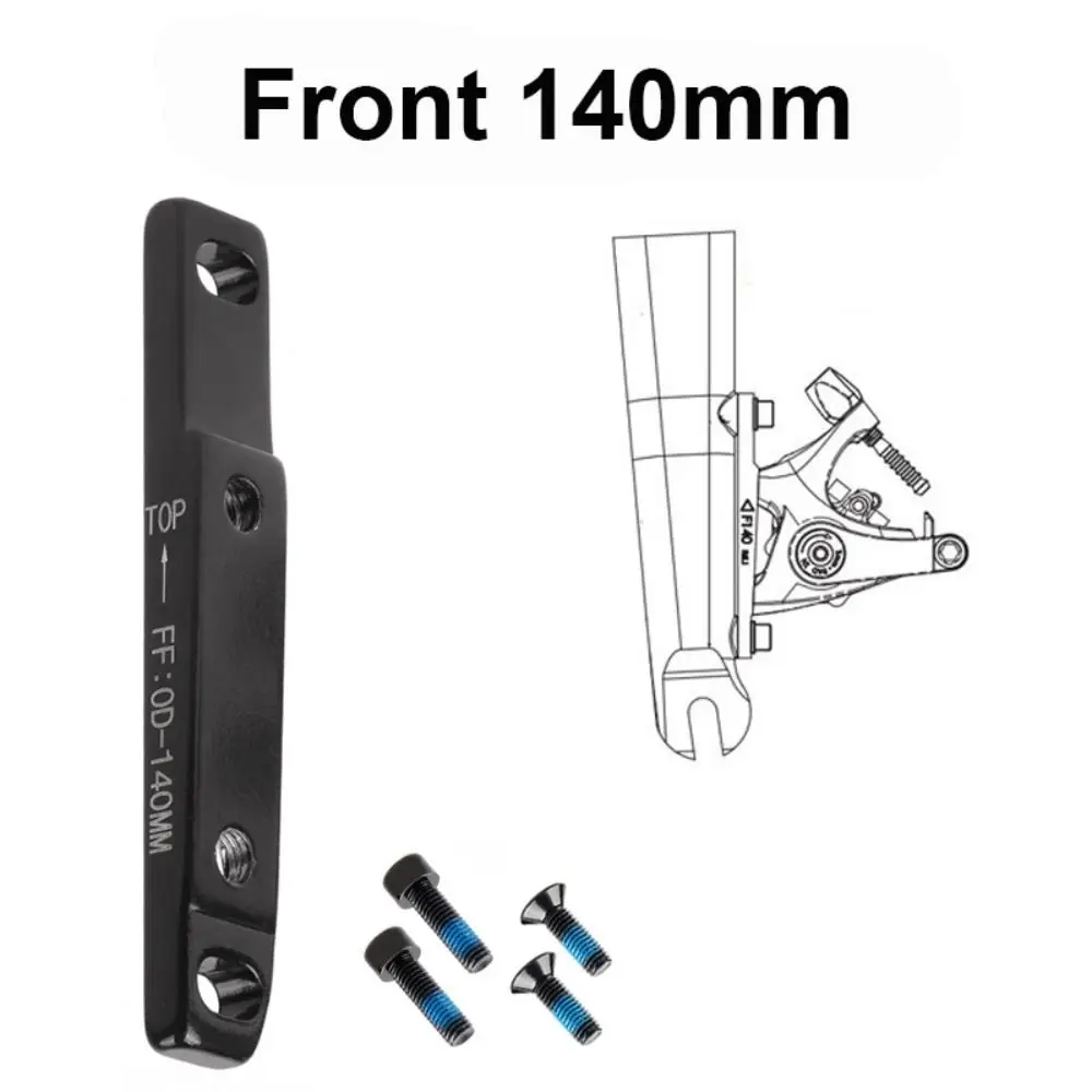 

Bracket 140-160mm Front Rear Flat Mount Road Bike Disc Brake Adaptor Cycling Accessories Converter With Screws