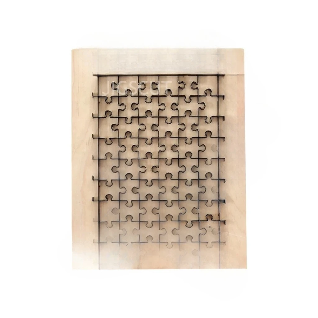 Steel ruler puzzle mold A4-48pcs special design