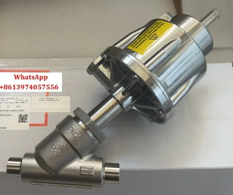 Working in Steam sterilization cabinet cover meter  welded DN20 corner seat pneumatic valve 514S20D5934511