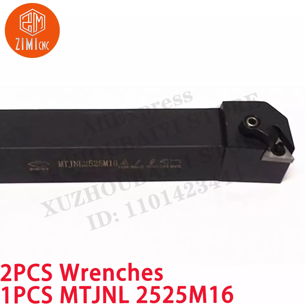 1PCS MTJNL 2525M16 25x25x150MM Indexable Turning Tool Holder Left for TNMG 322 Carbide Inserts CNC metal mechanical cutting tool