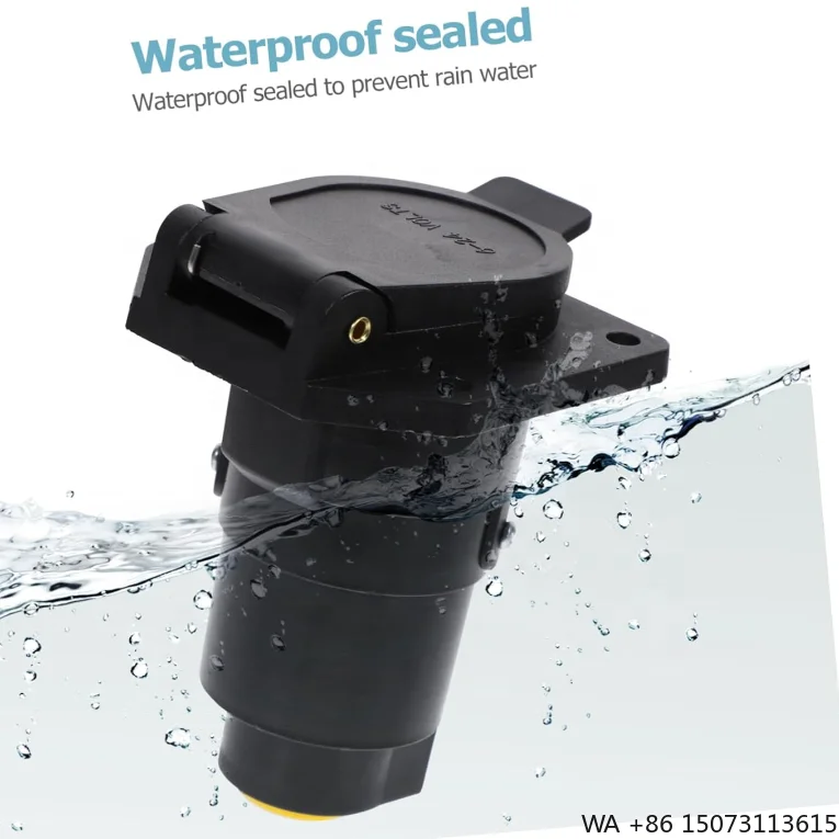 

7-контактный лопастной 7-контактный разъем для прицепа в американском стиле