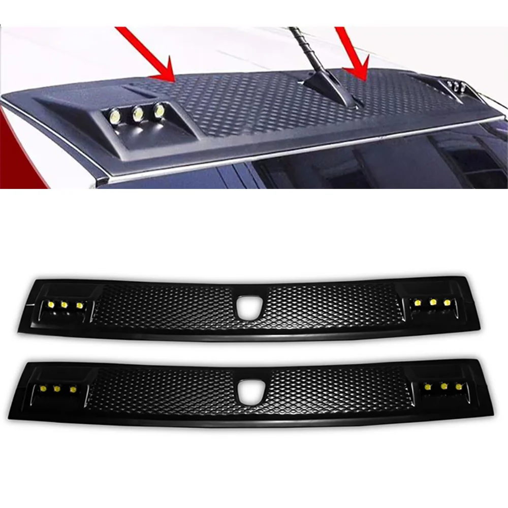 

Car Accessories LED Lights Roof Light Accessories For Ford Ranger T7 2015 2016 LED Front Roof Spoiler Cover LED Light Bar