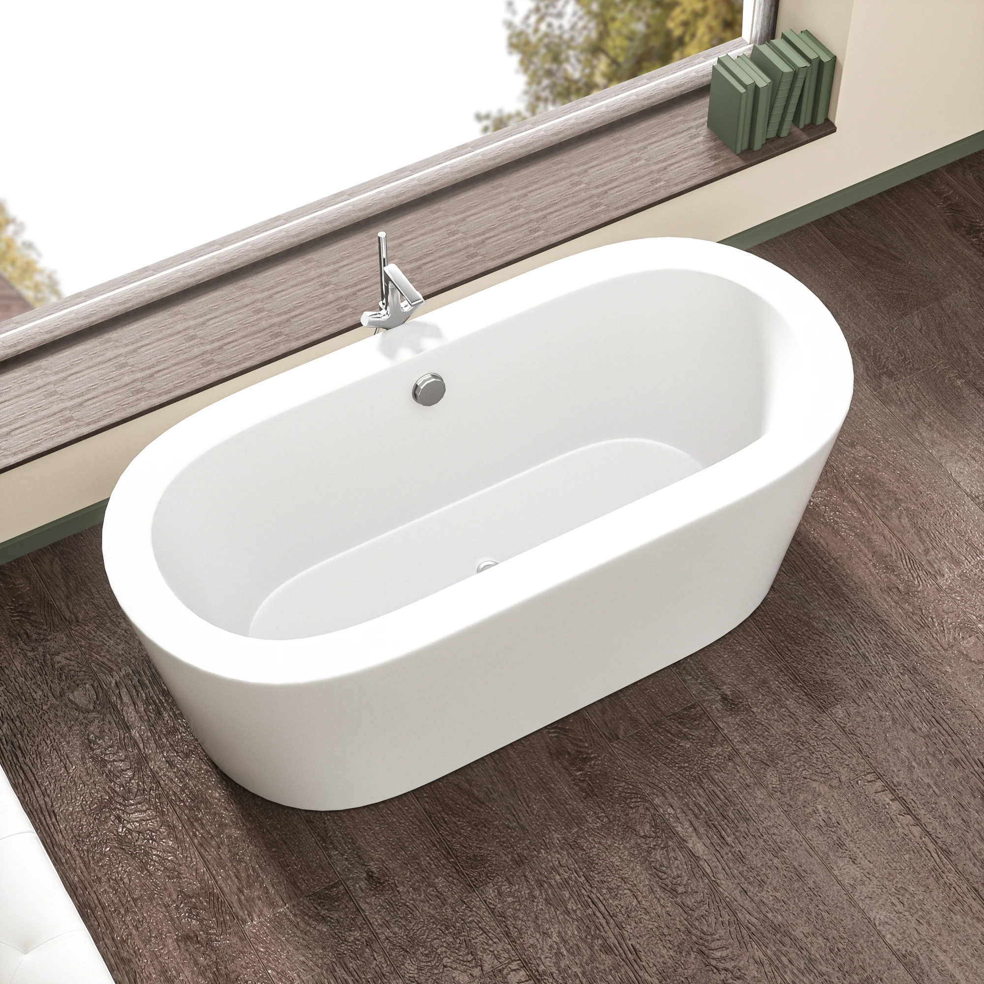 

1500*600*750 мм Поставщик ванны Свободно стоящая ванна Дешевая цена с акрилом