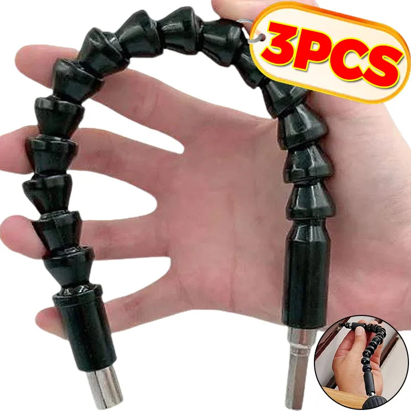 

Flexible Screwdriver Hex Extension Flex Drill Bit Holder Shaft Tip Soft for Electric Driver Snake Adapter Connect Tool 300mm