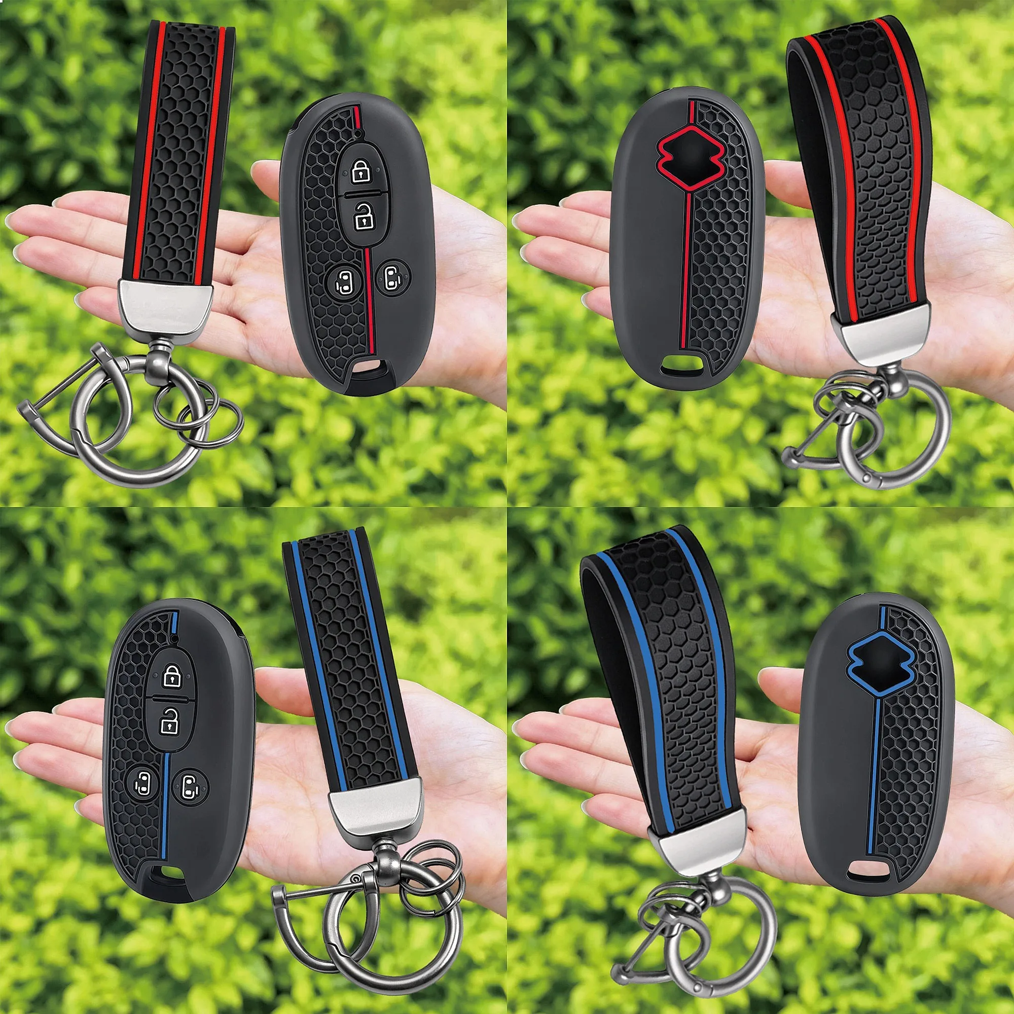 Key Fob Cover For Suzuki Wagon R Every Hustler Palette Solio Alto Lapin Spacia Remote Key Cover