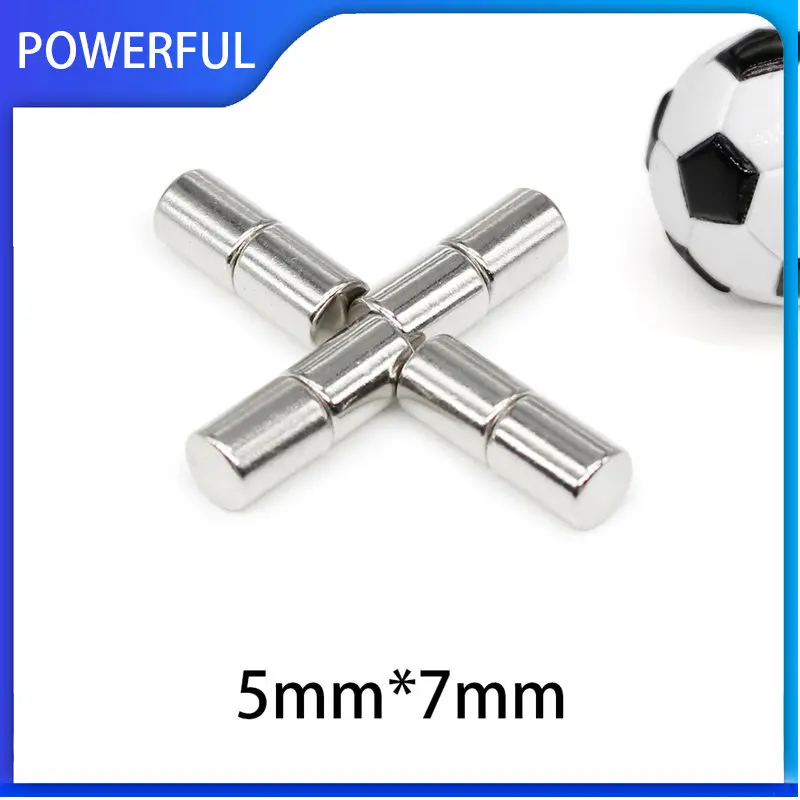 

20~300PCS 5x7mm Small Circular Magnets 5mm x 7mm N35 Neodymium Magnet Permanent NdFeB Magnets Disc 5*7mm