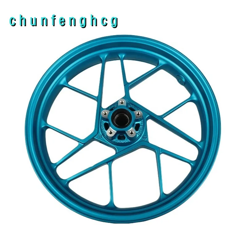 Front Wheel Matt Cfmoto Blue for Cfmoto 675sr-r Cf650-10