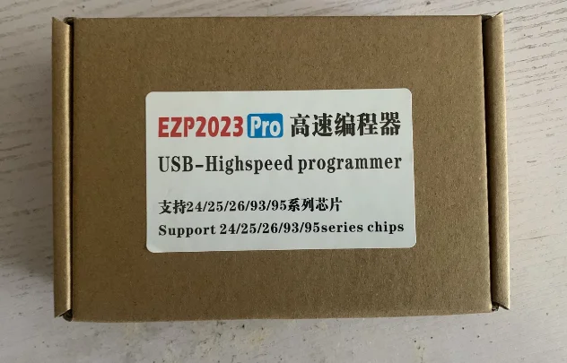 EZP2023 USB SPI Programmer Full Set with 12 Adapter Test Clip Sop8/16 Support 24 25 93 95 EEPROM Flash Bios Minipro Programmer