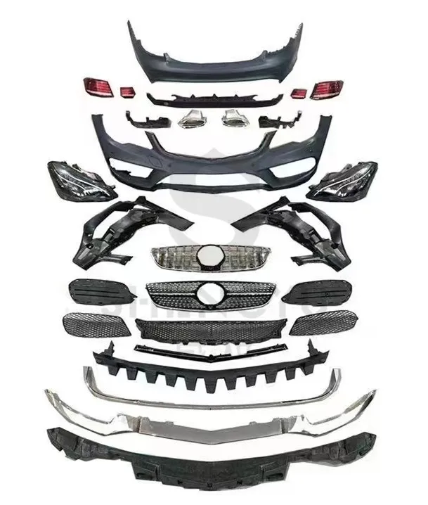 

Car Body Kit for Benz W207 09-13 Old to New Style Include Bumpers with Grille Auto Lights