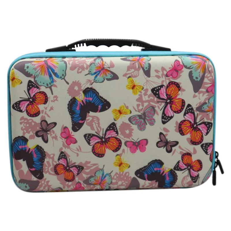 60 Bottles Diamond Painting Accessories Container Storage Bag Box Suitcase 5D Butterfly Embroidery Tool Handbag