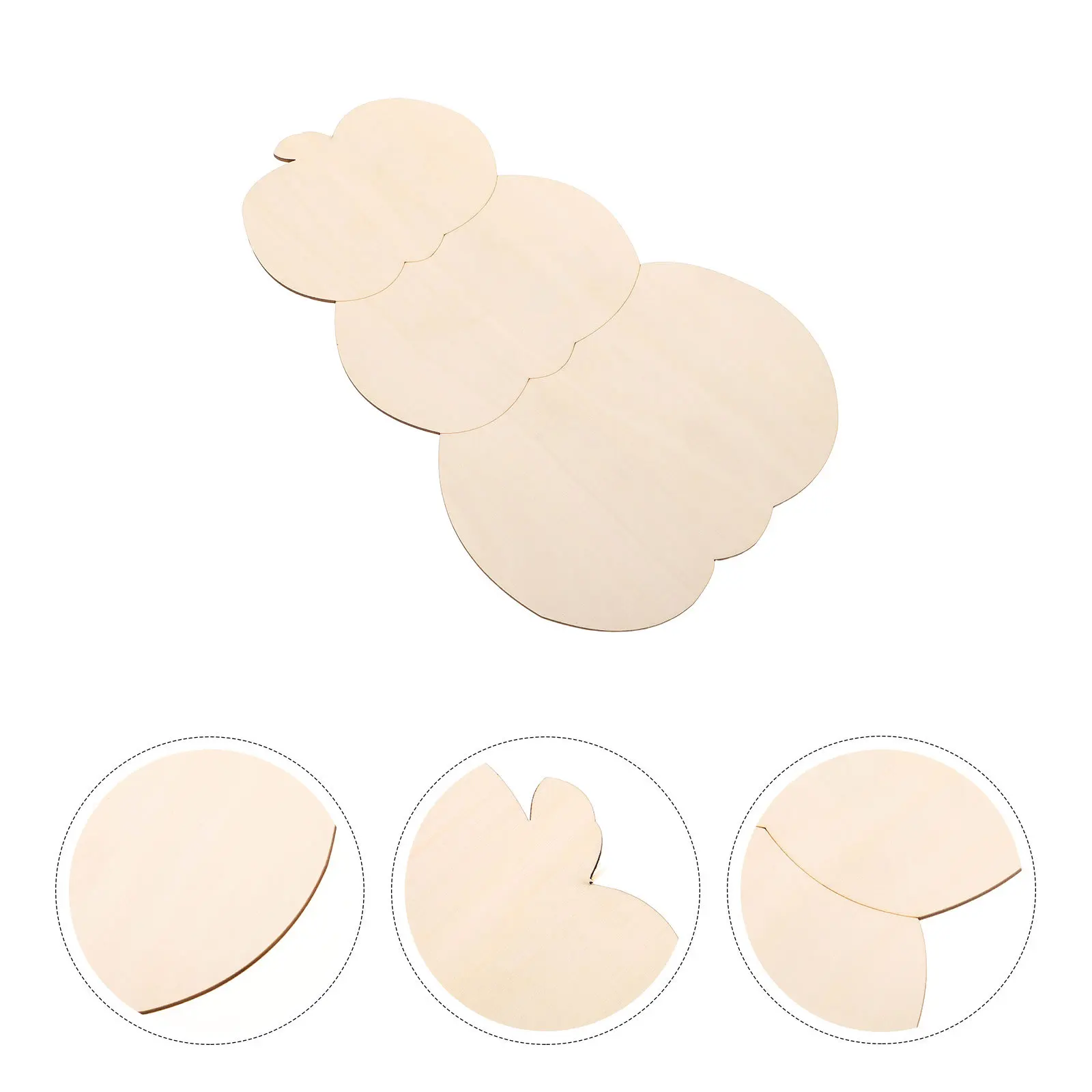 

8Pcs DIY Wooden Pumpkin Cutouts for Crafts Unfinished Stacked Pumpkin Shapes Halloween Fall Party Decorations Painting