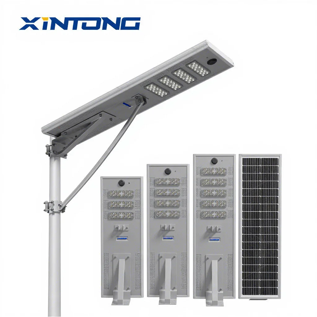 XINTONG Solar Street Light IP66 Waterproof Outdoor LED Lamp Efficient Solar Powered Lighting for Road Street Highway Project