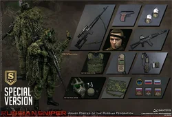 1/6 DAMTOYS DAM 78078S Russian Sniper Special Version Full Set Action Figures Gift For Fans Collection