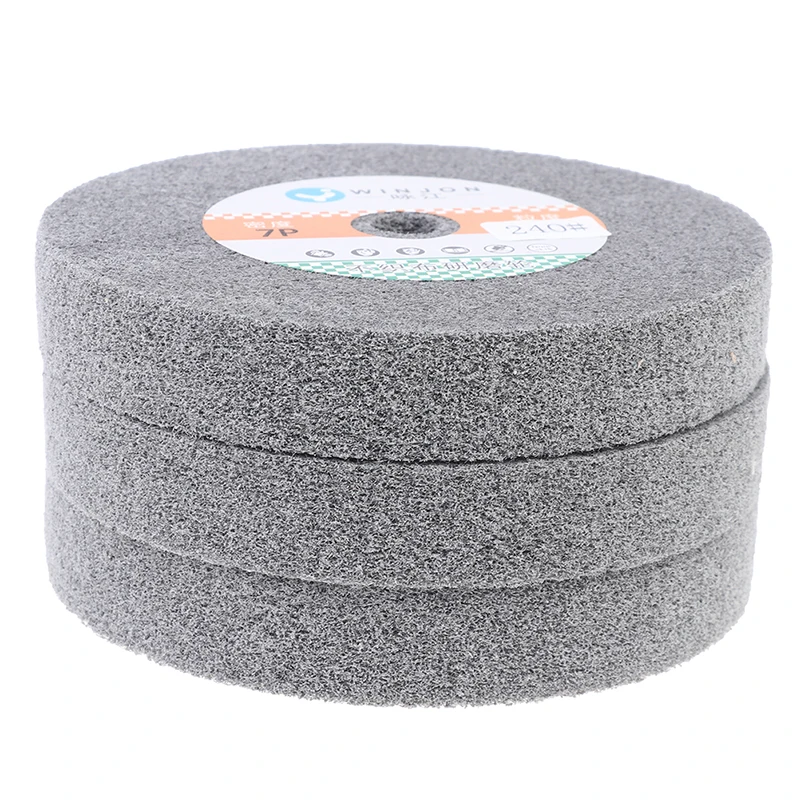 Stainless Steel Polishing Buffing Wheel Bench Grinder Abrasive Wheel For Polishing Grinding Hardware Wood Circuit Board 150*25MM