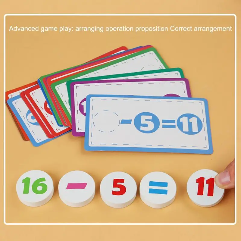 Jeux d'addition et de soustraction mathématiques, compétences de calcul, jeu explorez ecs de comptage, jouets de comptage mathématiques préscolaires