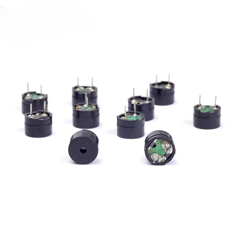 10PCS Passive Buzzer 3V-12V 12085 42R Resistance 12MMx8.5MM 3V 5V 9V 12V in Common Use Mini Piezo Buzzers Kit for Arduino