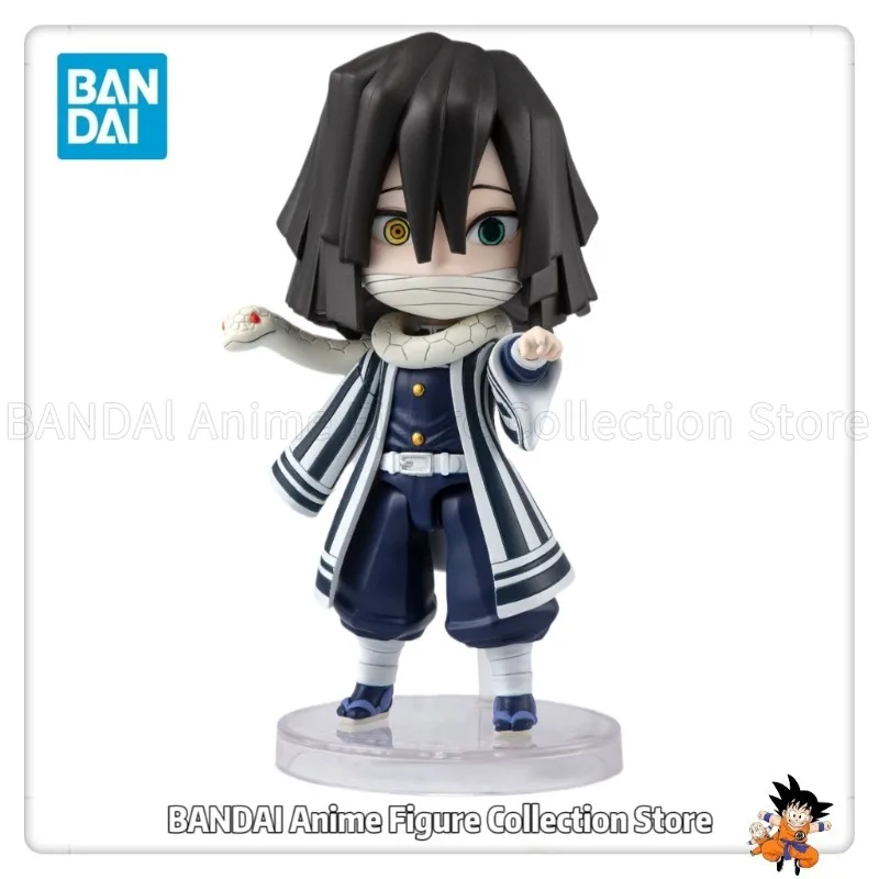 In Stock Original BANDAI SPIRITS Figuarts Mini Blade of Demon Destruction Iguro Obanai Action Humanoid Toys Model Collection