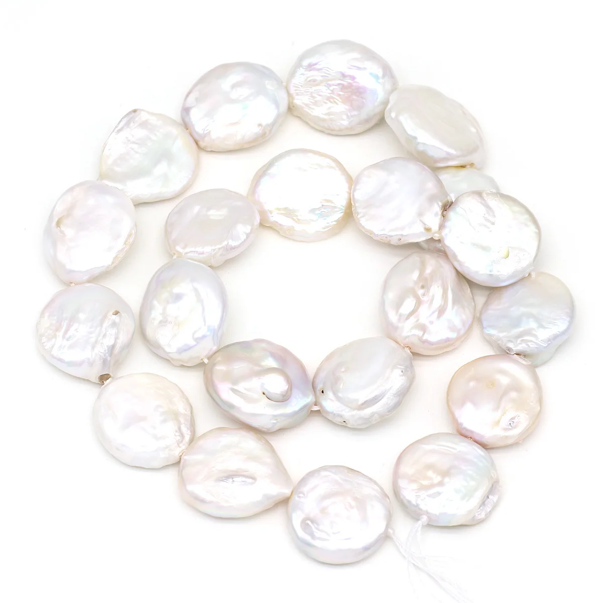 

Natural Freshwater Pearl Baroque Pearl Beaded Irregular Spaced Loose Beads for Jewelry Making DIY Necklace Bracelet Accessories