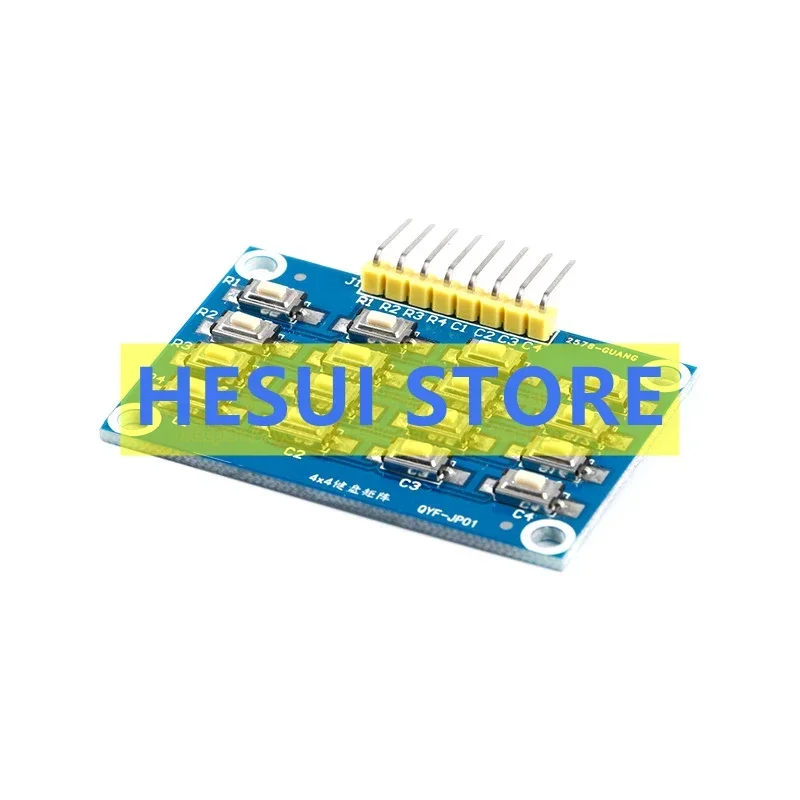 MCU development board 4X4 matrix keyboard module 16 patch keys press keyboard learning board