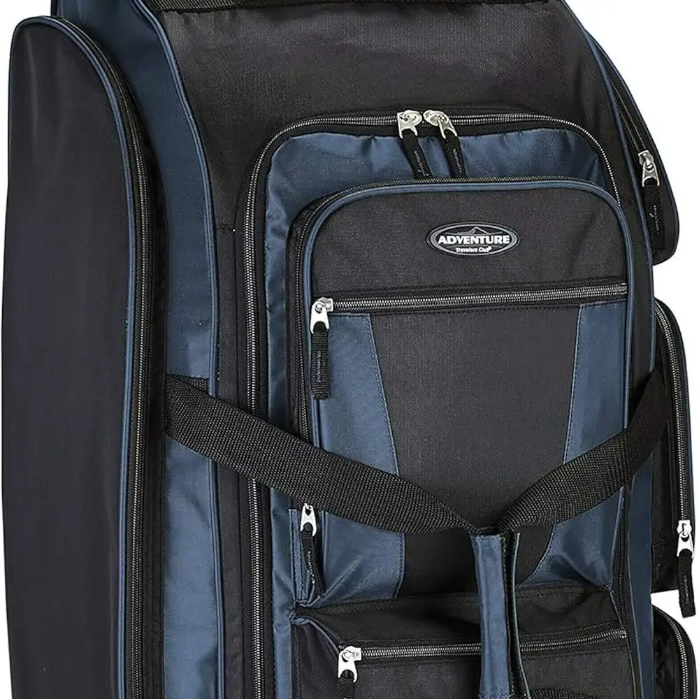 30 Explorer Club Rolling Duffel Bag with Multiple Pockets