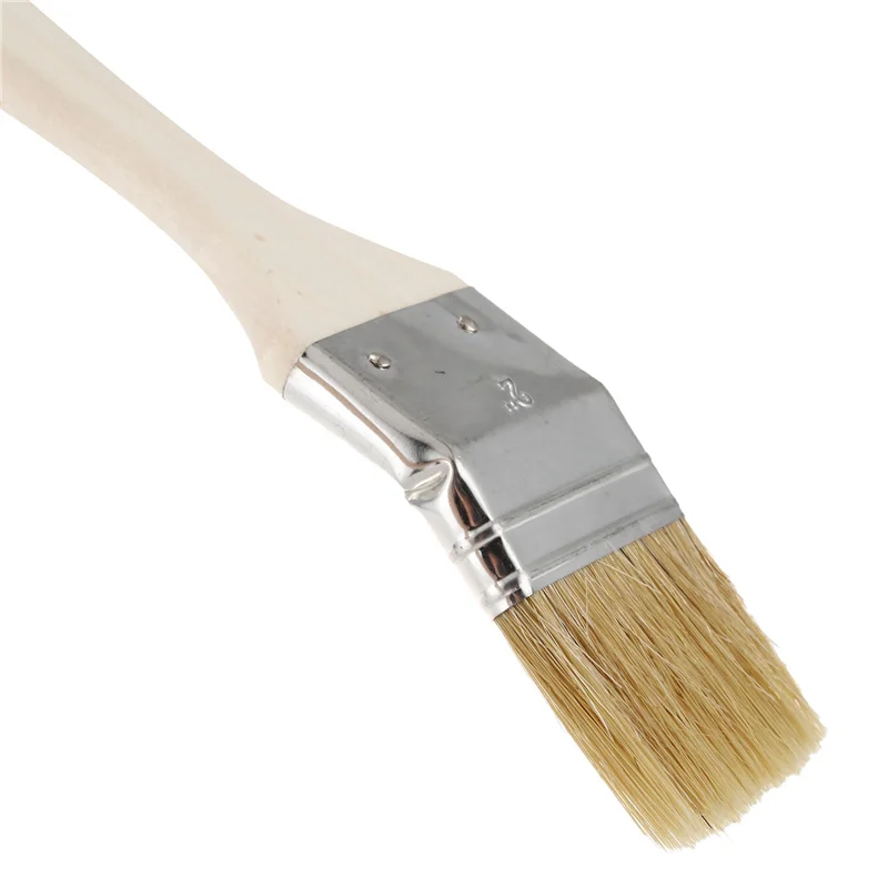 ABGR-6X 幅 2 インチ木製ハンドル金属フェルールフェイクブリッスルヘッドラジエーターブラシ