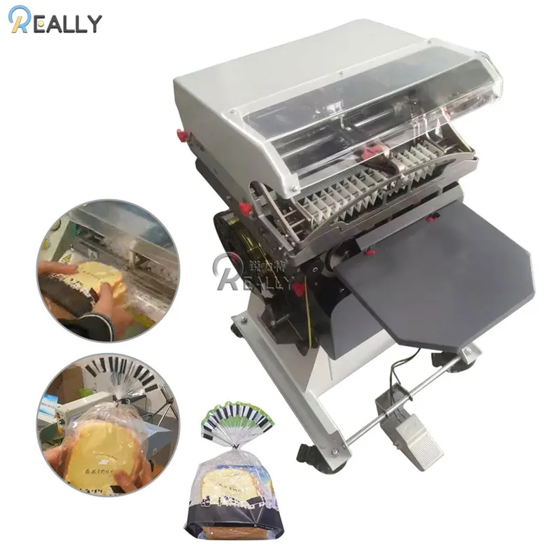 Plastic Bag Tying Machine Bread Bag Twist Tie Machine Supermarket Plastic Bags Packing Tying Machine