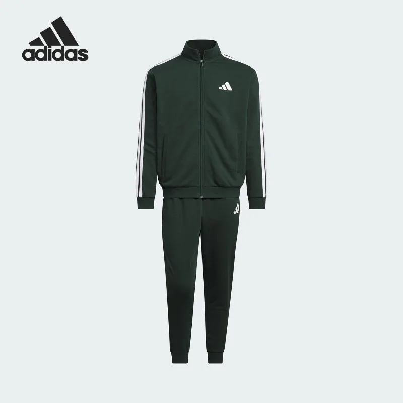 Adidas New Men's and Women's Fashion Trend Casual Stand-up Collar Suit JZ0110