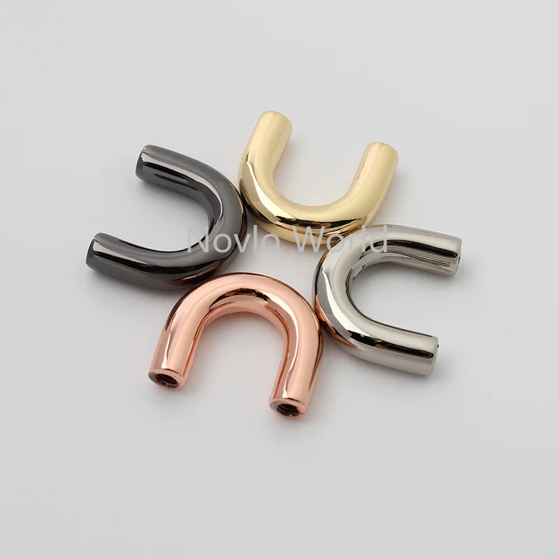 10-50 Stuks 5 Kleuren 20*17Mm 3/8 "Inner Rose Gold Nieuwe Producten U-vorm Boog brug Voor Vrouw Kettingen Tas Portemonnee Kettingen Connector