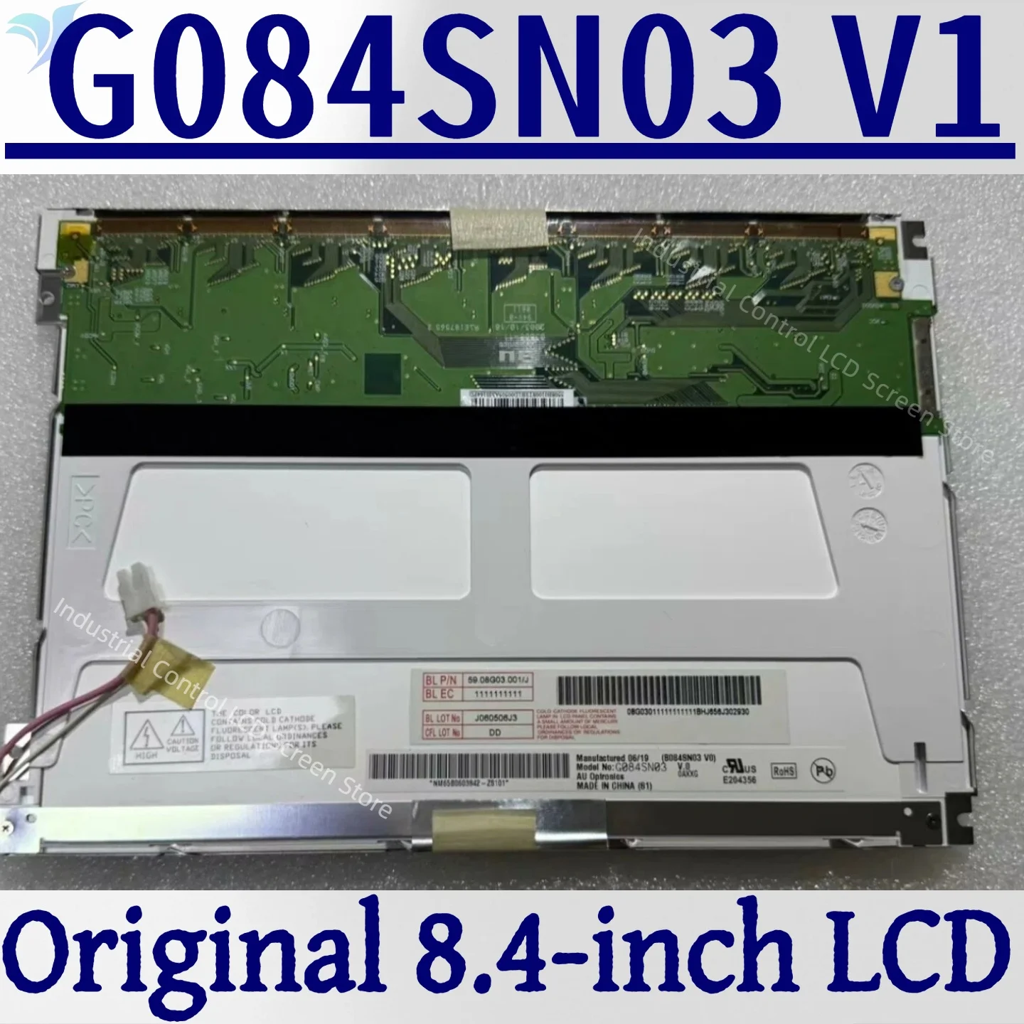 Original G084SN03 V1G084SN03 V.0 G084SN03 V3 B084SN03 V0 8.4-inch 800*600 LCD screen tested and shipped
