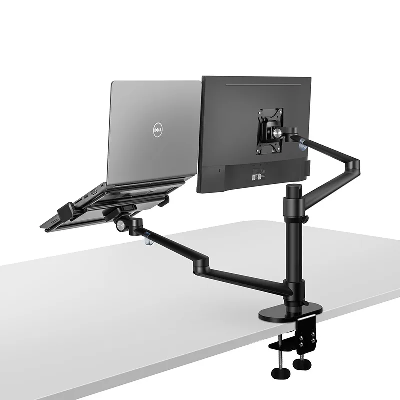 

Laptop computer stand display desktop combination frame double screen office desktop lifting bracket