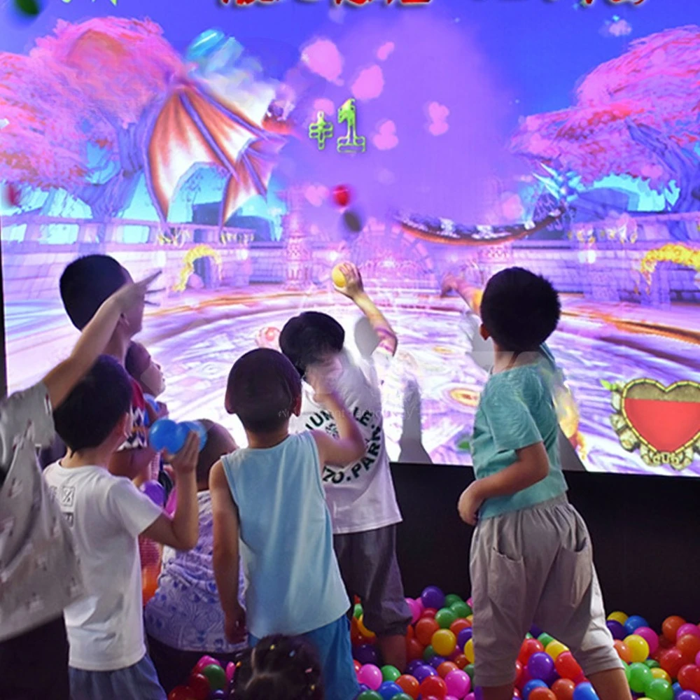 AR Interactive Projection Projector Wall Interactive Projection Games for Amusement Park Rides