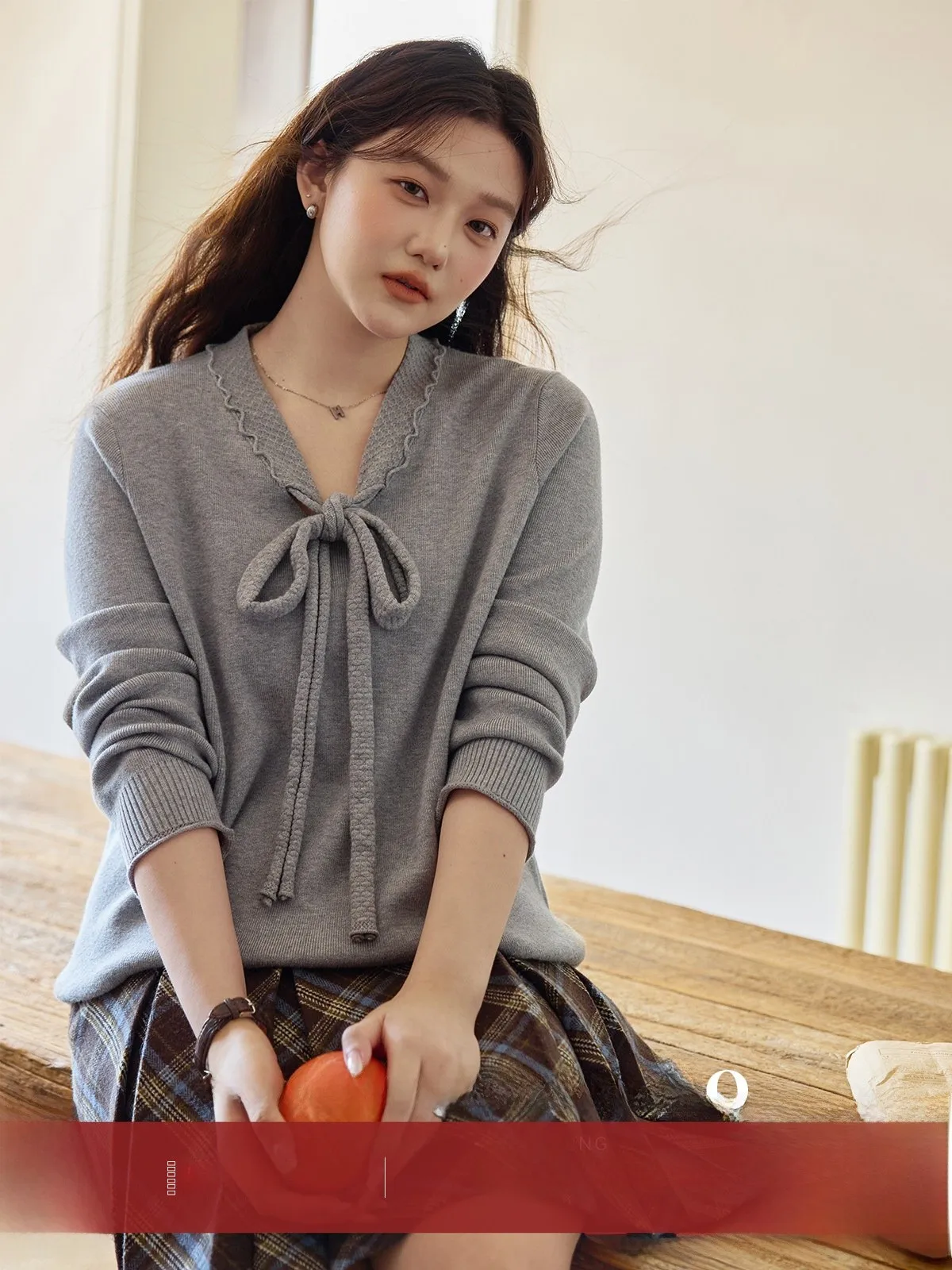 

Вязаный джемпер из эластичной пряжи с V-образным вырезом, широкими плечами, больших размеров, зимний, повседневный, с длинными рукавами