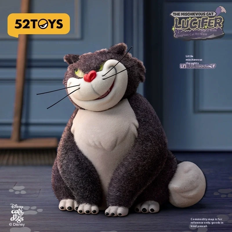 

Hot 52toys Disney Bad Cat Lucifer Series Blind Box Hand-Held Tide Play Toys Cute Dolls Decorate Children'S Holiday Birthday Gift