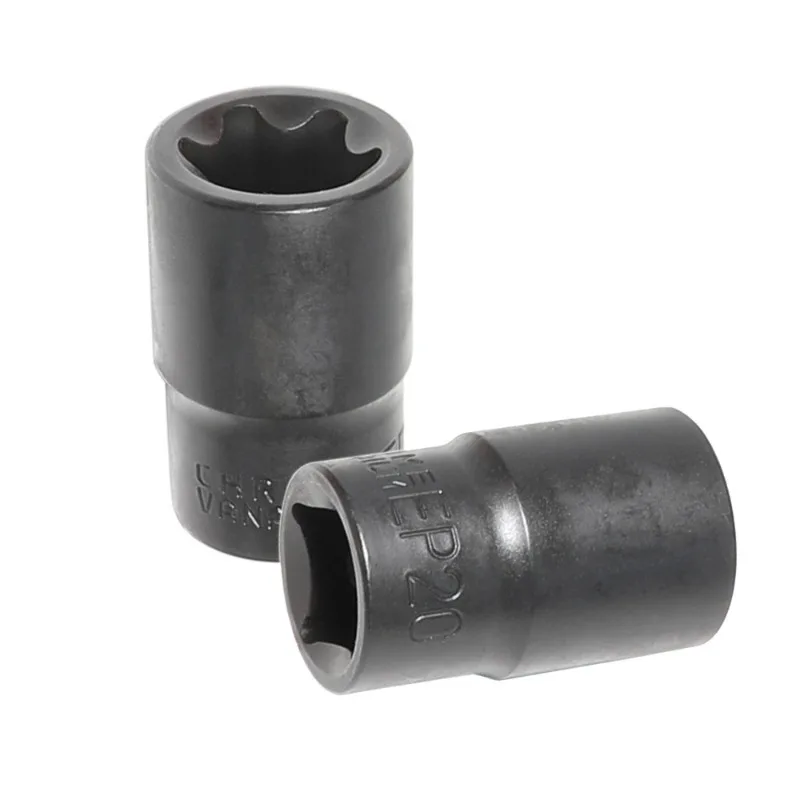 Battery Pack Screw Removal Tool External Torx Plus Socket 5 & 6 Point Socket 1/2'' 3/8'' 1/4'' Interface Applicable for Tesla - view 4