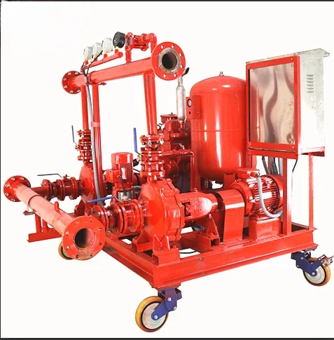 High Pressure Fire Hydrant Horizontal Electric Motor Pump