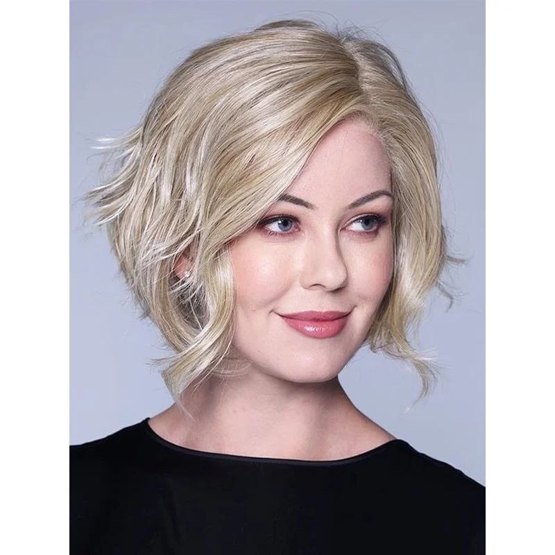 NEW IN BOX BELLE TRESS WIG CT-1003 LOS ANGELES MONO TOP in ALPINE CREAM R BLONDE