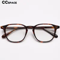 55694 TR90 Montura de gafas con bloqueo de luz azul para mujer, gafas Retro tipo ojo de gato para mujer, montura óptica