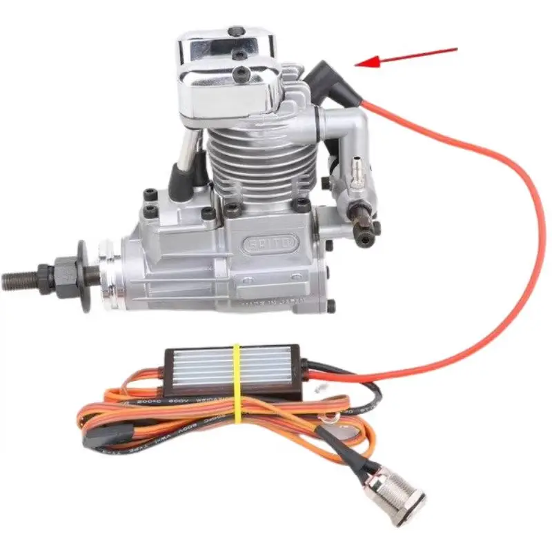 RCEXL Ver2.0 Universal On Board Glow System Methanol Engine Ignition with LED Indicator For OS YS SAITO HSP RC Car Airplane