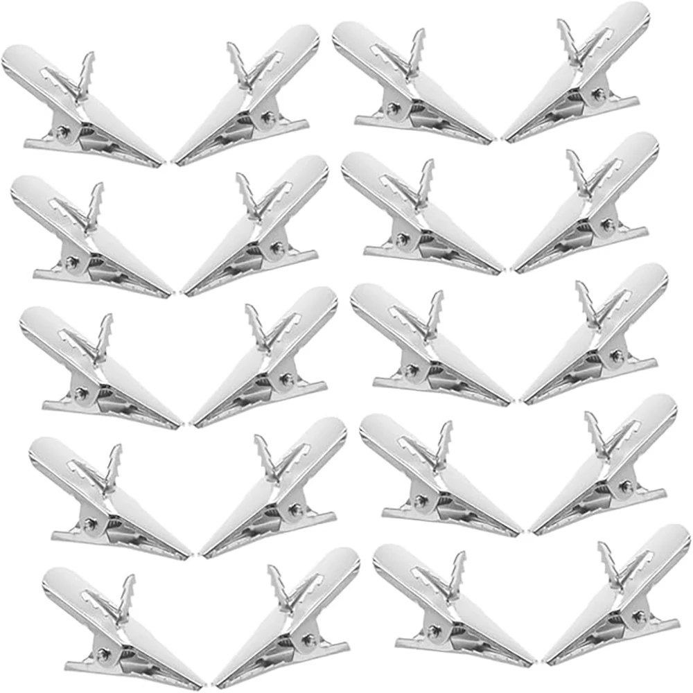 30Pcs Metall Krokodil Clip Hause Raum Dekoration Weihnachten Baum Ornamente Weihnachten Blume Clip Hochzeit Decor Neue Jahr Zubehör – Detail 5