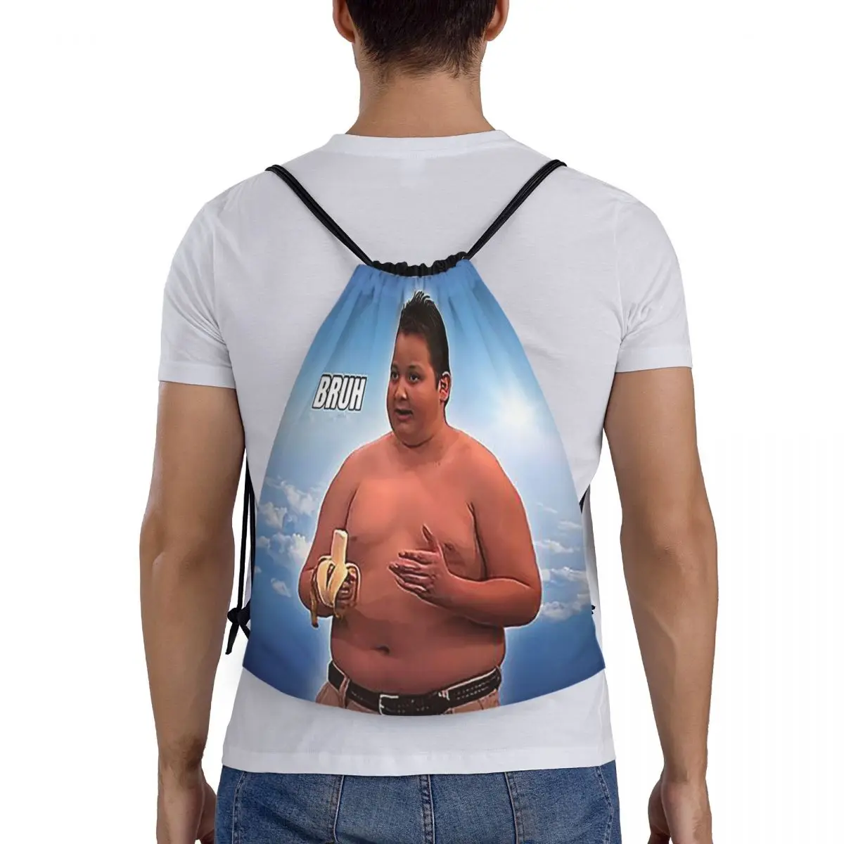 

Рюкзаки Gibby Bruh Meme, модные портативные сумки на шнурке, спортивная сумка, сумки для книг для мужчин и женщин, школьные