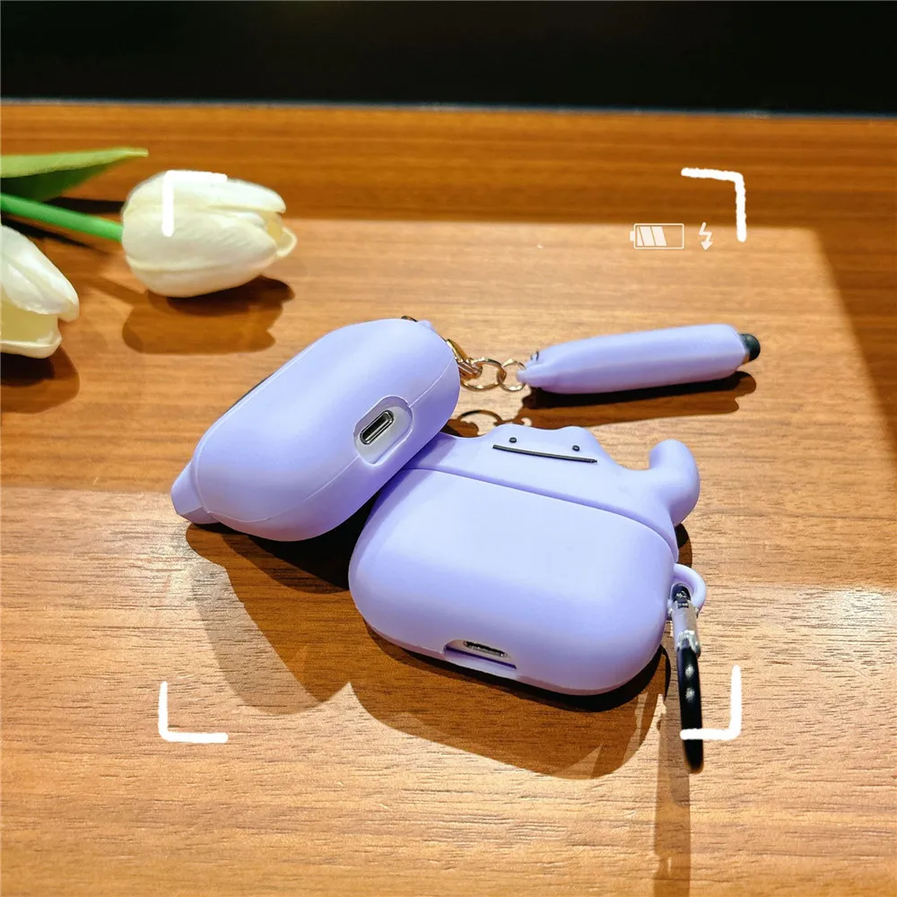 Чехлы для наушников AirPods 1-го 2-го 3-го поколения, мультяшный 3D мутантный странный защитный чехол для Apple Airpods 1 2 3 Pro 2