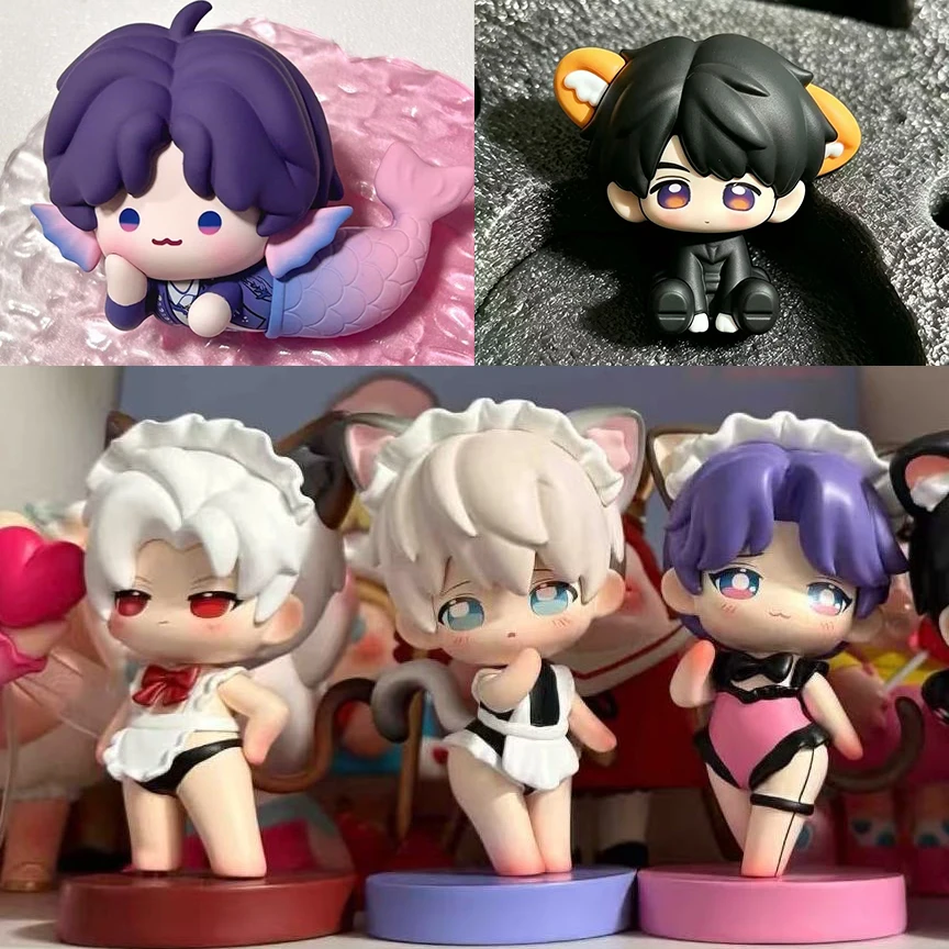 Love And Deepspace Rafayel Xavier Zayne Sylus Caleb Dolls Vehicles Decor Anime Auto Interior Decor Halloween Xmas Car Ornaments