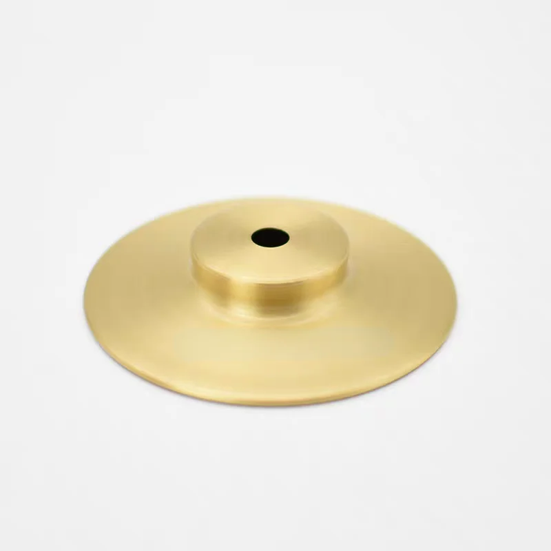M10 Ceramic Desk Lamp Brass Base Cover Pure Copper Desk Lamp Plate I-Shaped Connector DIY Brass Lighting Hardware Accessories